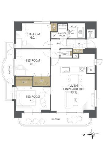 間取り：307000069058