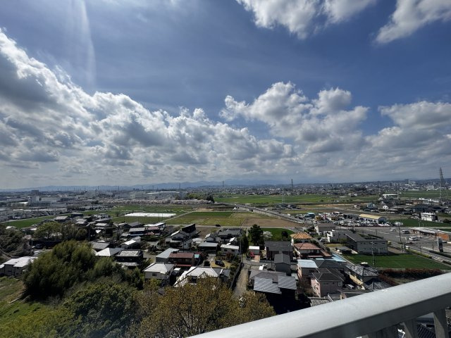 現地写真　バルコニーからの展望です。