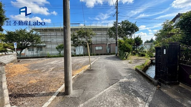 建設前の建築予定地♪