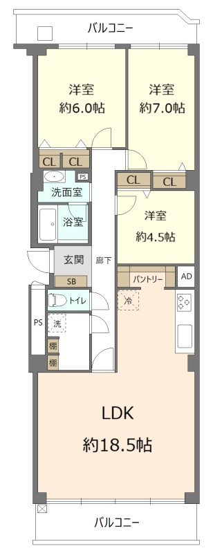 間取り：323000495284
