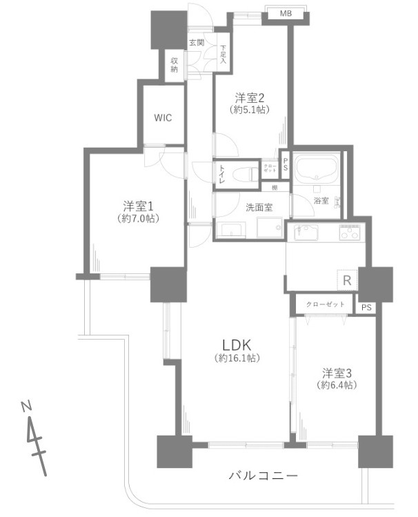 間取り：311002420559