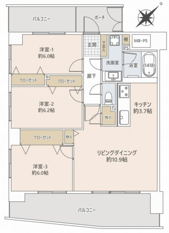 間取り：312001317689