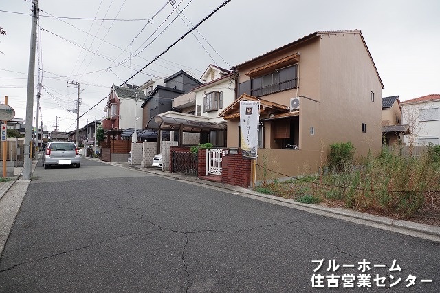 別角度からの前面道路です！