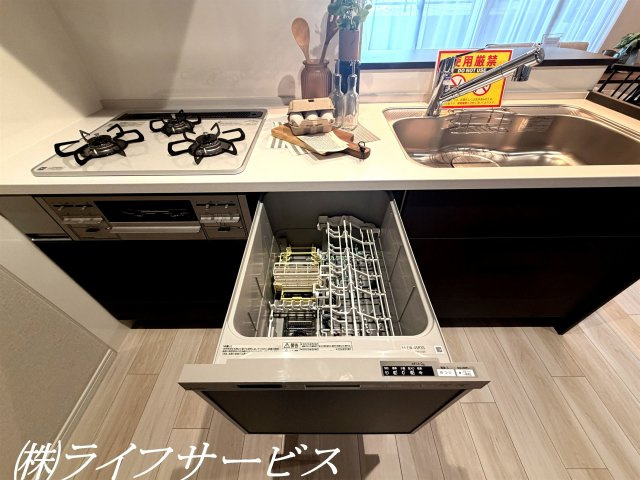 キッチンビルトイン食洗機付