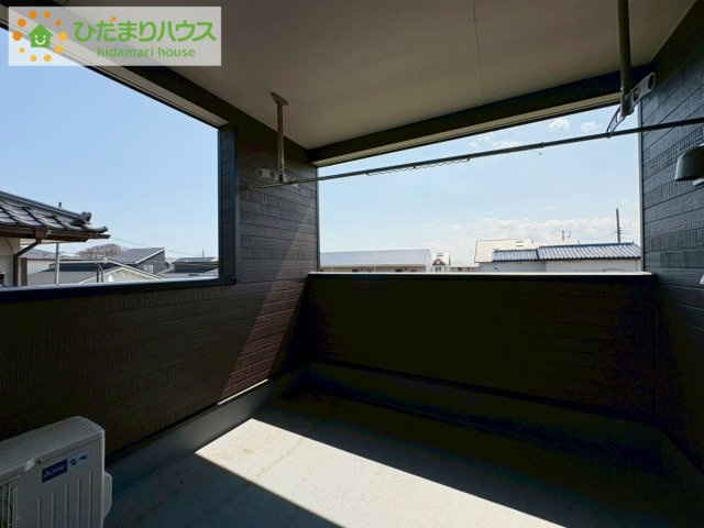人気が高いインナーバルコニーを採用♪天候を気にせず洗濯物を干せ、紫外線も気にせずに済みます(*^^)v
