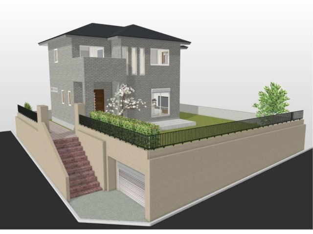 （ウスイホーム建物プラン例）建物価格3500万円、建物面積107.65m2　※設計料、外構費用等は別途費用となります。ウスイホームでは無料にて好みのプランを作成いたします。お気軽にお問い合わせください