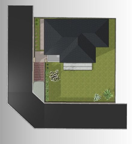 （ウスイホーム建物プラン例）建物価格3500万円、建物面積107.65m2　※設計料、外構費用等は別途費用となります。ウスイホームでは無料にて好みのプランを作成いたします。お気軽にお問い合わせください