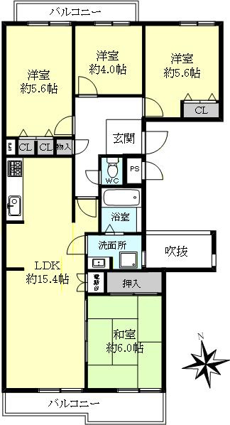 間取り：328000595155