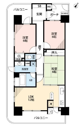 間取り：328000647406