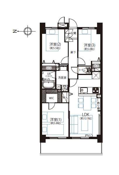 間取り：313004467578