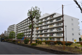 東大和市立野の中古マンションの外観