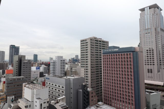 【物件からの展望】お部屋から大阪の景色を一望できます◎