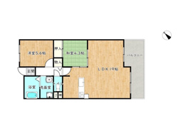 ライオンズマンション姫路西飾磨の間取り