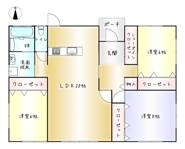 間取り：346000033615