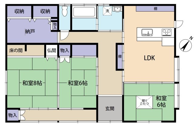 間取り：334000166033