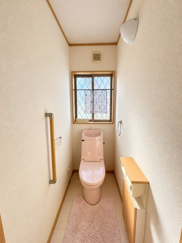 ゆったりとした雰囲気で落ち着けるトイレです