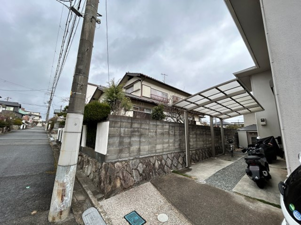 【 新規専任物件 川西市緑台6丁目 建築条件無しの外観】