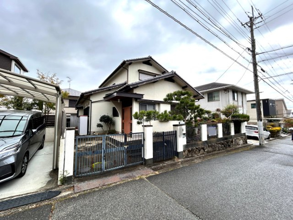【 新規専任物件 川西市緑台6丁目 建築条件無しの外観】