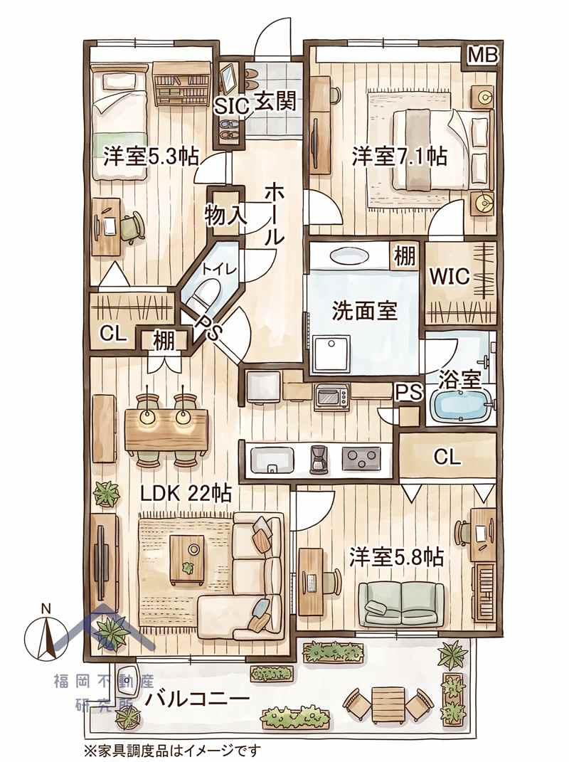 間取り：341000029016