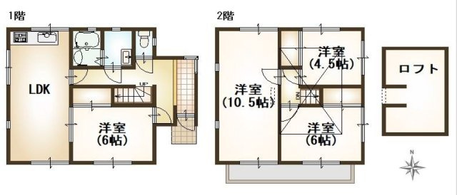 ■間取り図｜敷地面積：199.90（約60.46坪）　建物面積：90.08（約27.24坪）