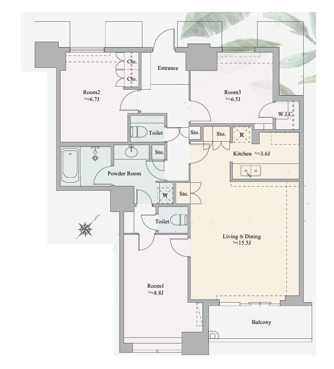 間取り：313004261053