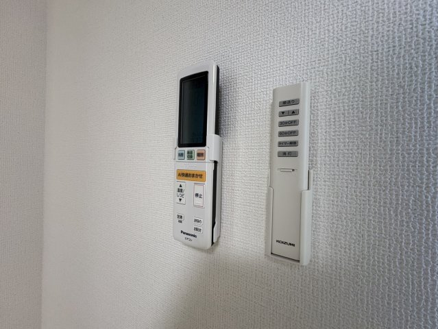 エアコン照明付きです。