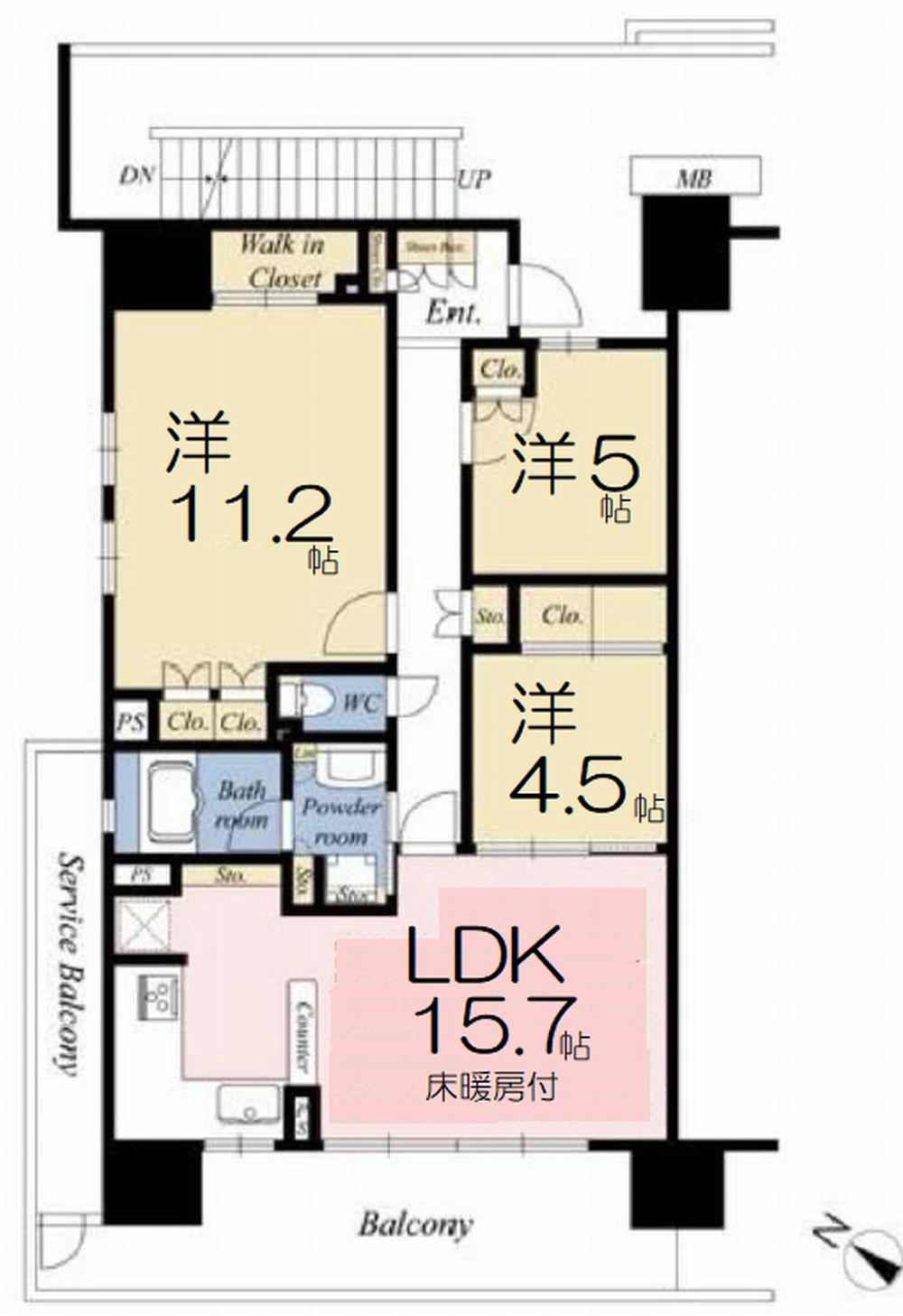 間取り：312001306378
