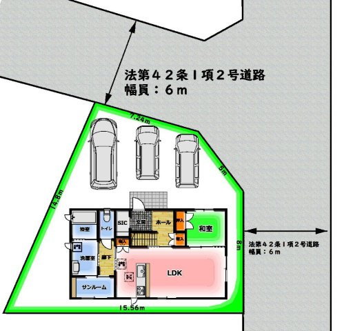 区画図