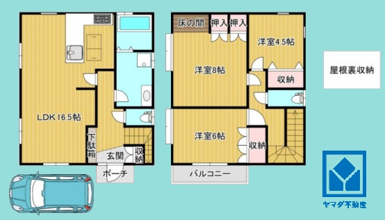 間取り：328000674053