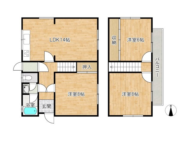 間取り：333000053339