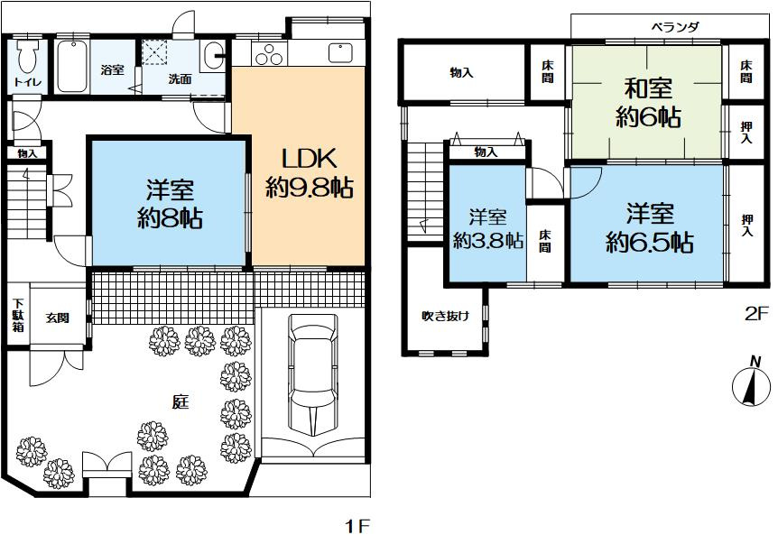 間取り：326000243065
