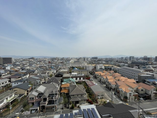 最上階についき眺望良好です