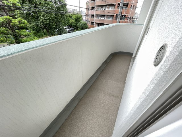 北西側バルコニーです。