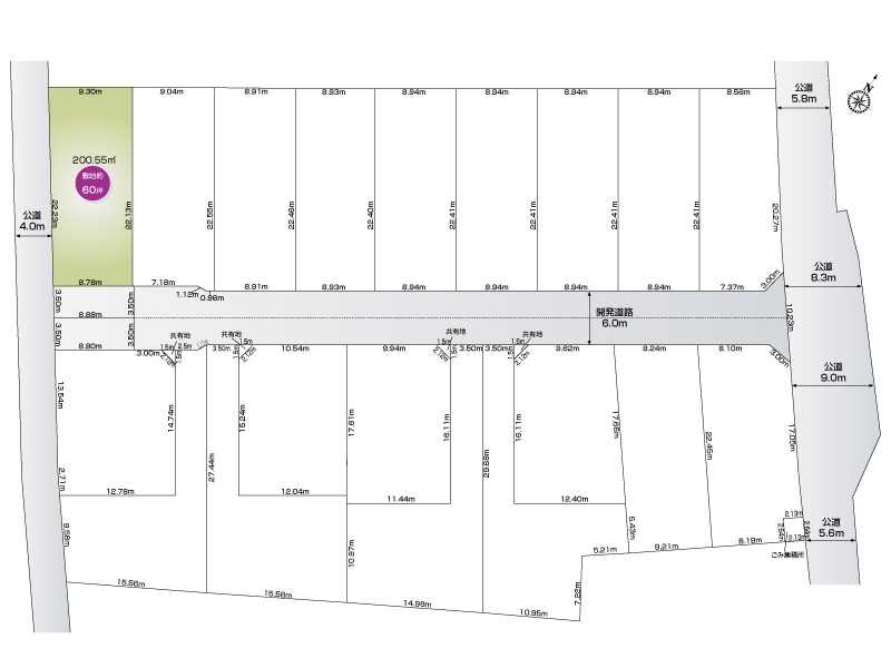 区画図：308000162277