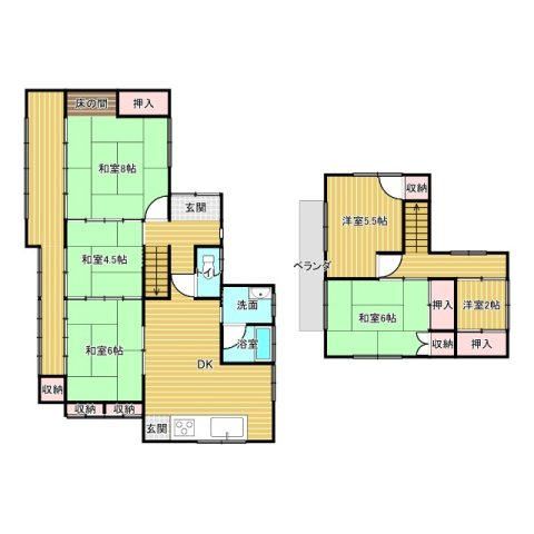 間取り：308000172462