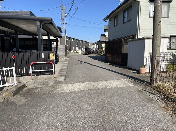 前面道路