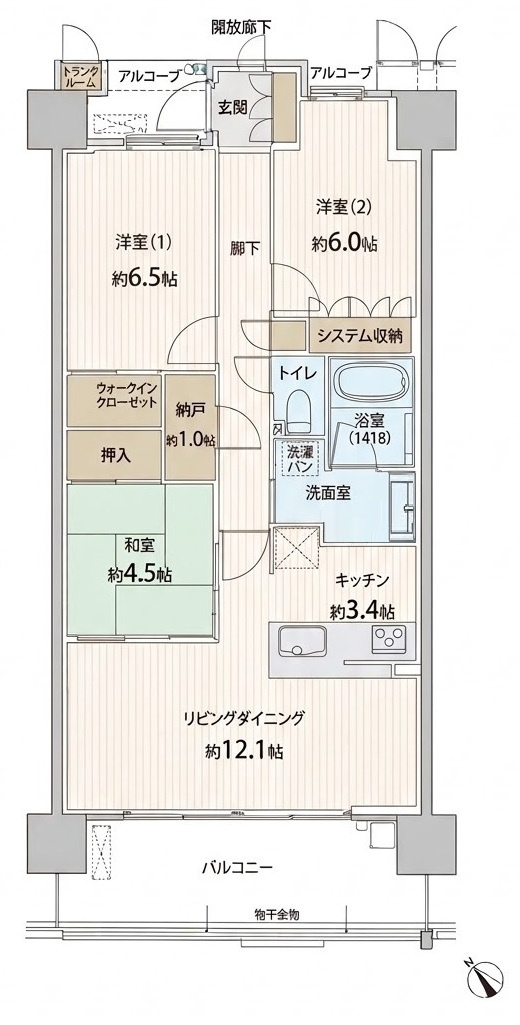 間取り：323000534592