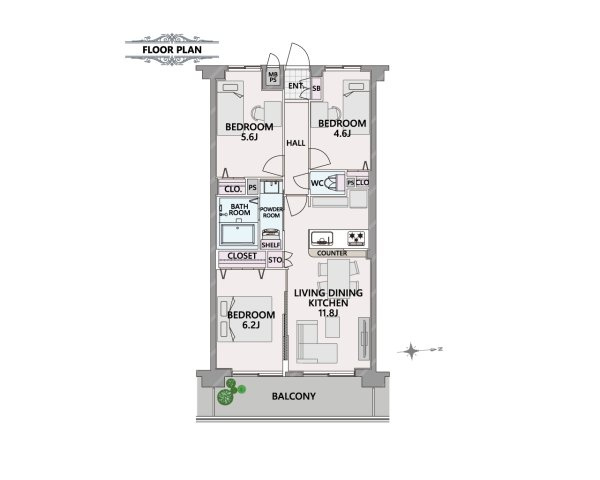 間取り：313004420359