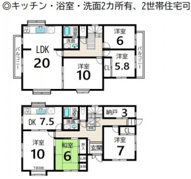 間取り：326000075556