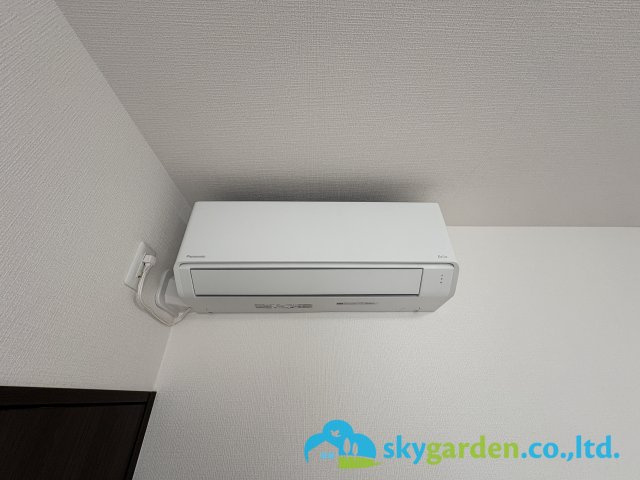 寝室についているエアコン