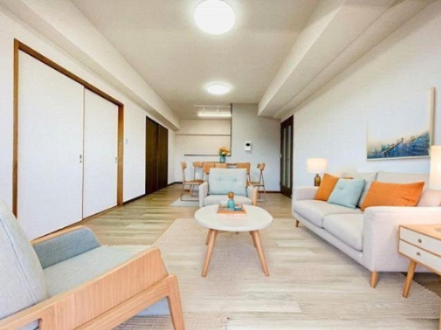 ＬＤＫは二部屋に隣接し、ご家族とコミュニケーションがとりやすいこともメリットです♪
