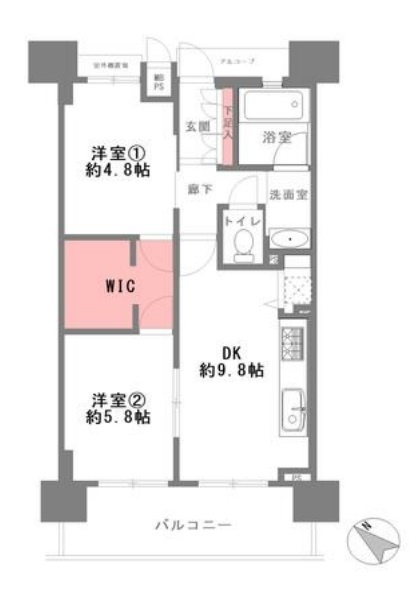 間取り：328000645461