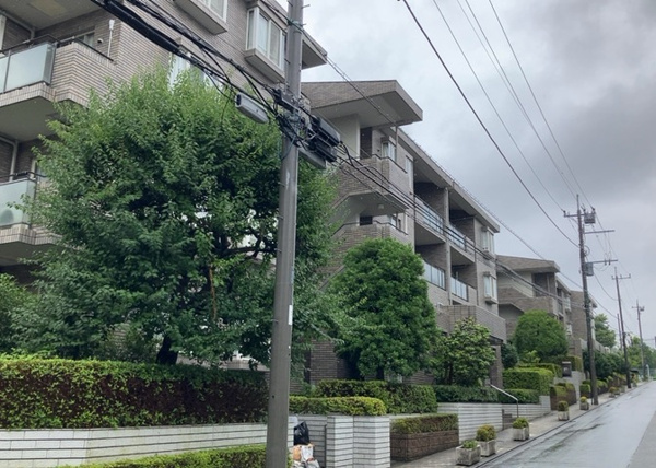 コープ野村緑山ヒルズ弐番館の外観