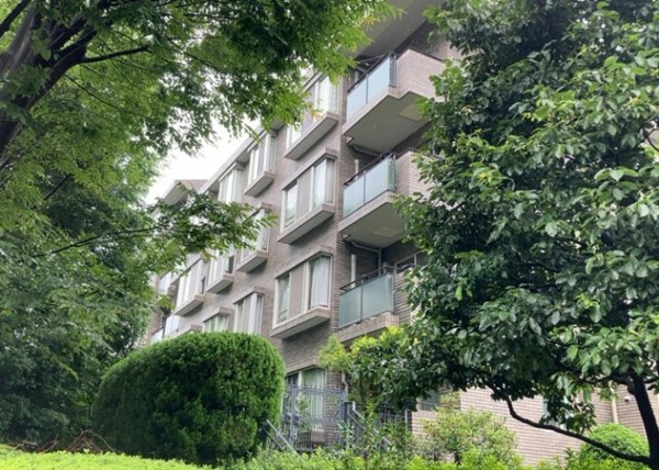 コープ野村緑山ヒルズ弐番館のバルコニー