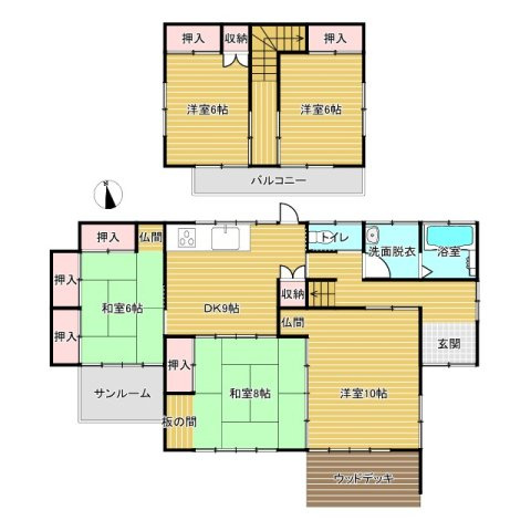 間取り：308000172493