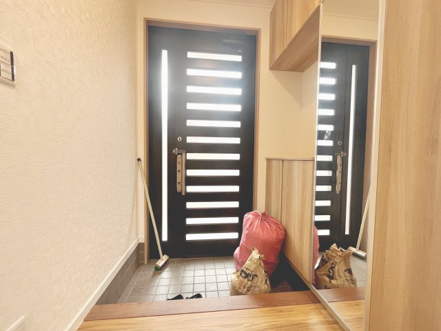 きれいな玄関です