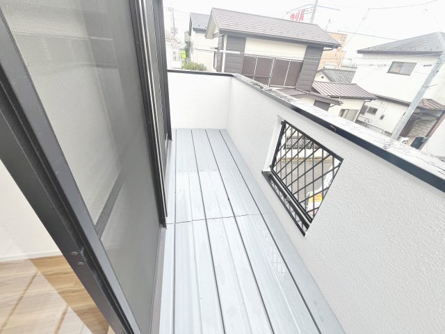 広々としたバルコニーです