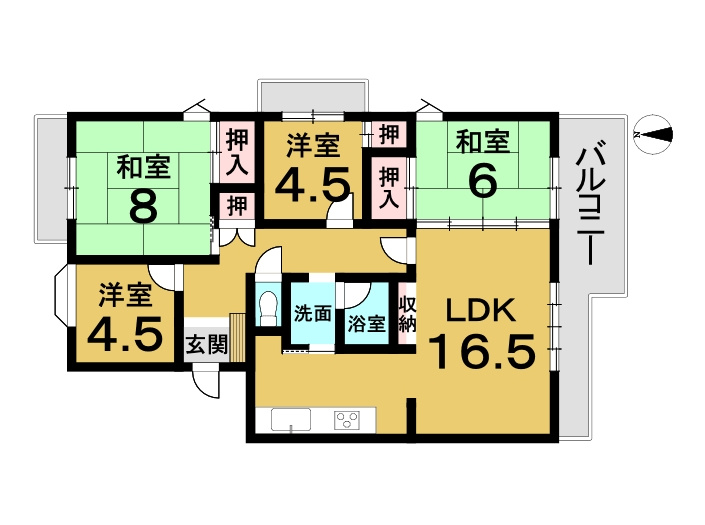 間取り：326000255164