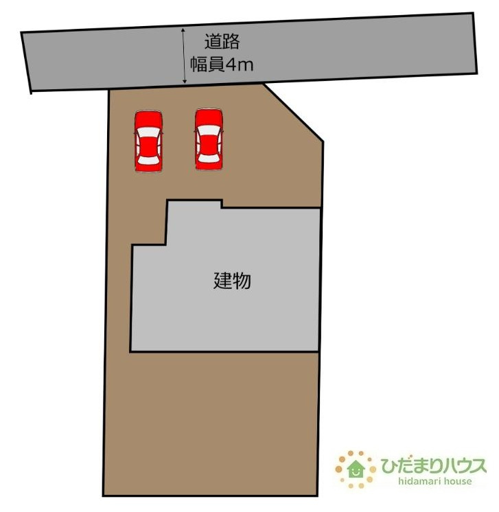 時間がない時もらくらくと車の出し入れができる並列駐車場を完備！！