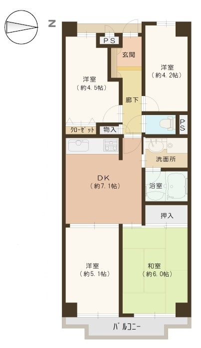 間取り：328000599138